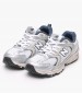 Παιδικά Παπούτσια Casual 530.Ka Γκρι ECOleather-Ύφασμα New Balance