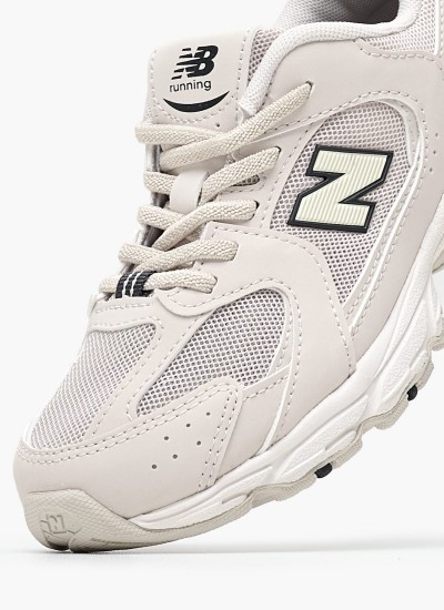 Παιδικά Παπούτσια Casual 574.B Μαύρο ECOleather New Balance