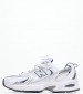 Γυναικεία Παπούτσια Casual 530.W Άσπρο ECOleather-Ύφασμα New Balance