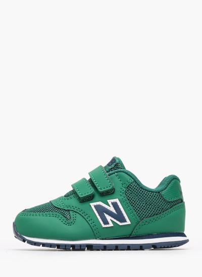 Παιδικά Παπούτσια Casual 574.B Μαύρο ECOleather New Balance