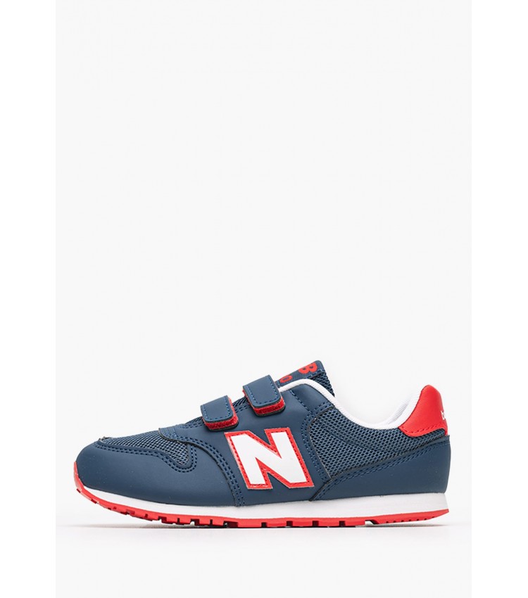 Παιδικά Παπούτσια Casual PV500 Μπλε ECOleather-Ύφασμα New Balance