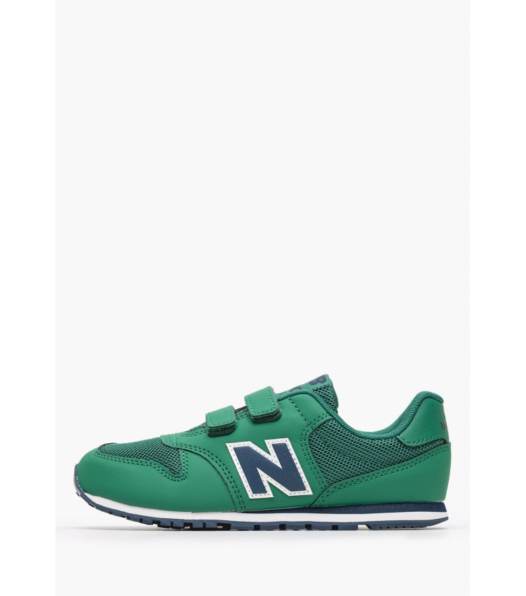 Παιδικά Παπούτσια Casual PV500 Πράσινο ECOleather-Ύφασμα New Balance