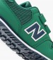 Παιδικά Παπούτσια Casual PV500 Πράσινο ECOleather-Ύφασμα New Balance