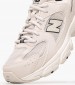 Γυναικεία Παπούτσια Casual R530 Μπεζ ECOleather-Ύφασμα New Balance