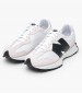 Ανδρικά Παπούτσια Casual S327 Άσπρο Δέρμα-Ύφασμα New Balance