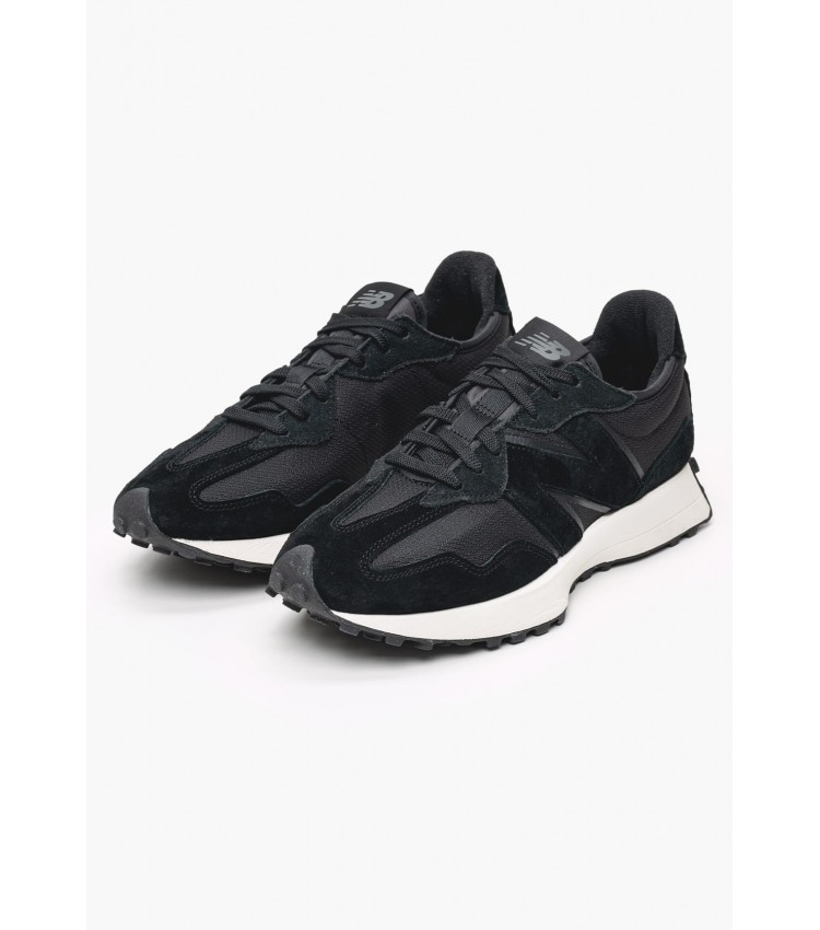 Men Casual Shoes U327.S Black Buckskin-Fabric New Balance