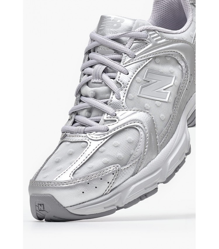 Γυναικεία Παπούτσια Casual U530 Γκρι ECOleather-Ύφασμα New Balance