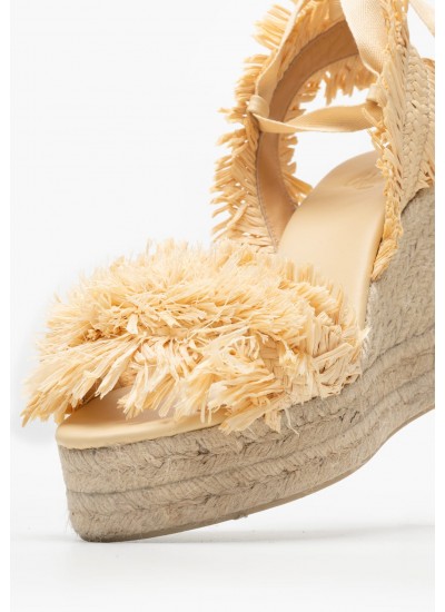 Women Espadrilles Belisa Beige Mat Castaner