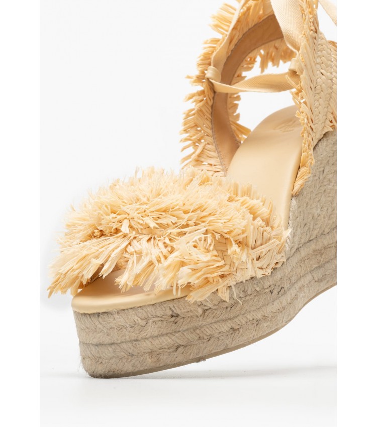 Women Espadrilles Belisa Beige Mat Castaner