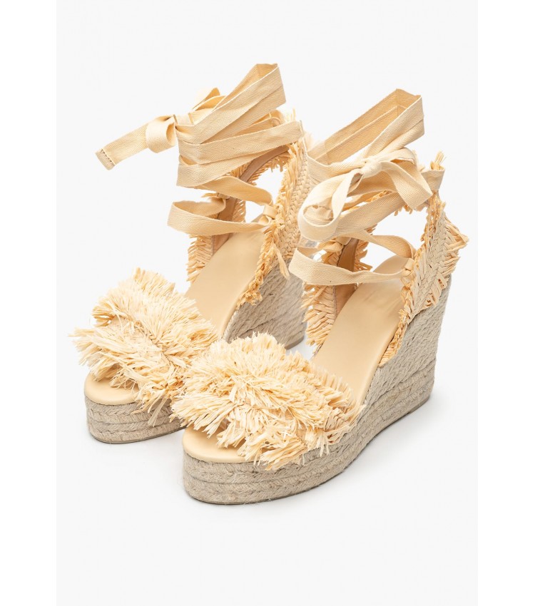 Women Espadrilles Belisa Beige Mat Castaner