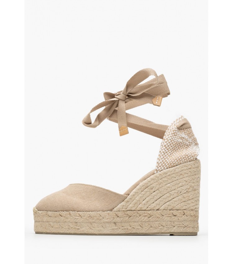 Women Espadrilles Chiara.D Beige Fabric Castaner