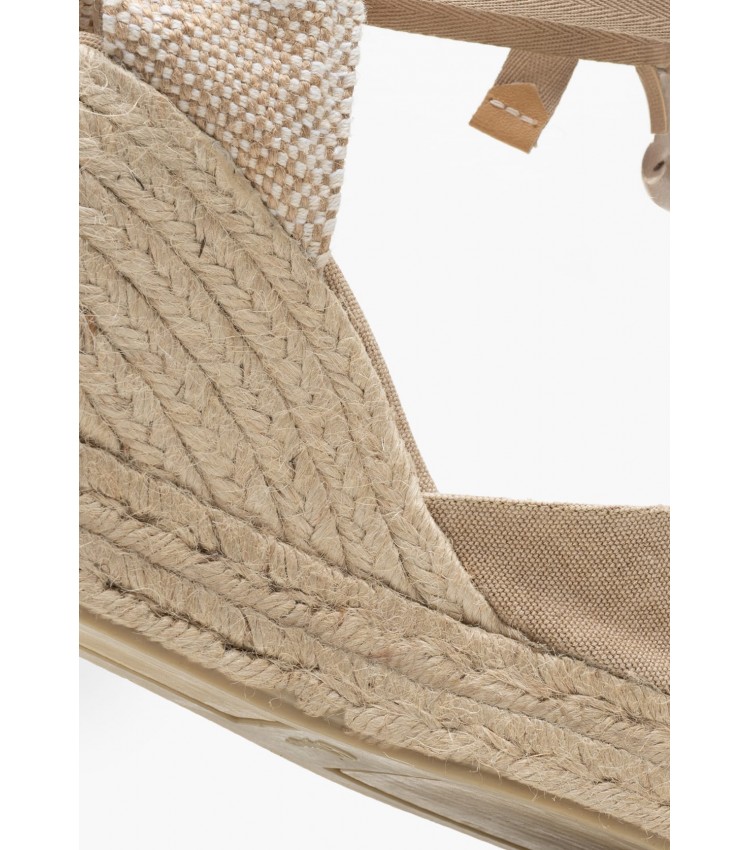 Women Espadrilles Chiara.D Beige Fabric Castaner