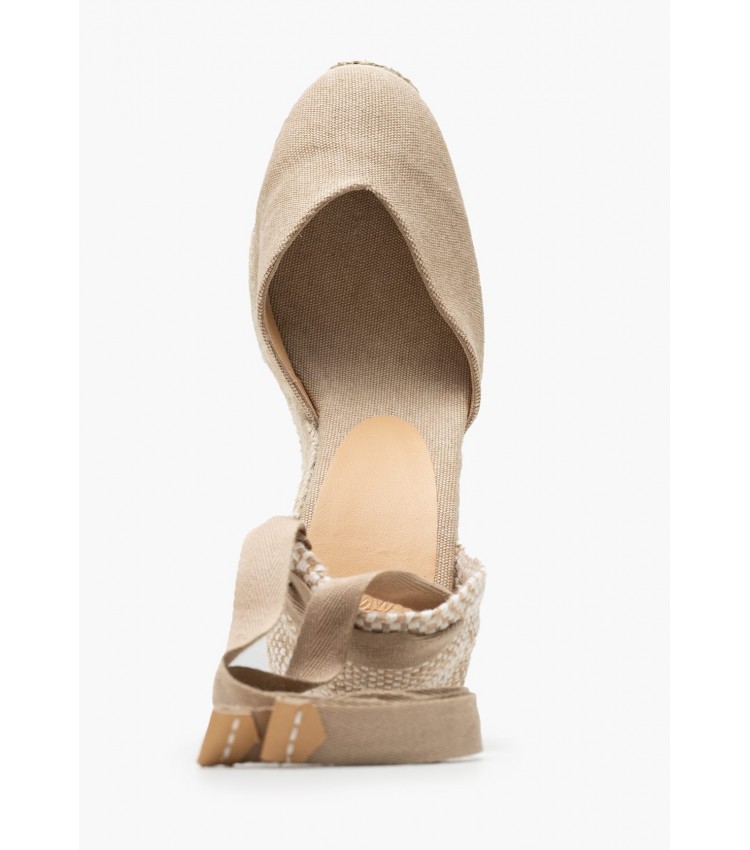 Women Espadrilles Chiara.D Beige Fabric Castaner