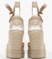 Women Espadrilles Chiara.D Beige Fabric Castaner