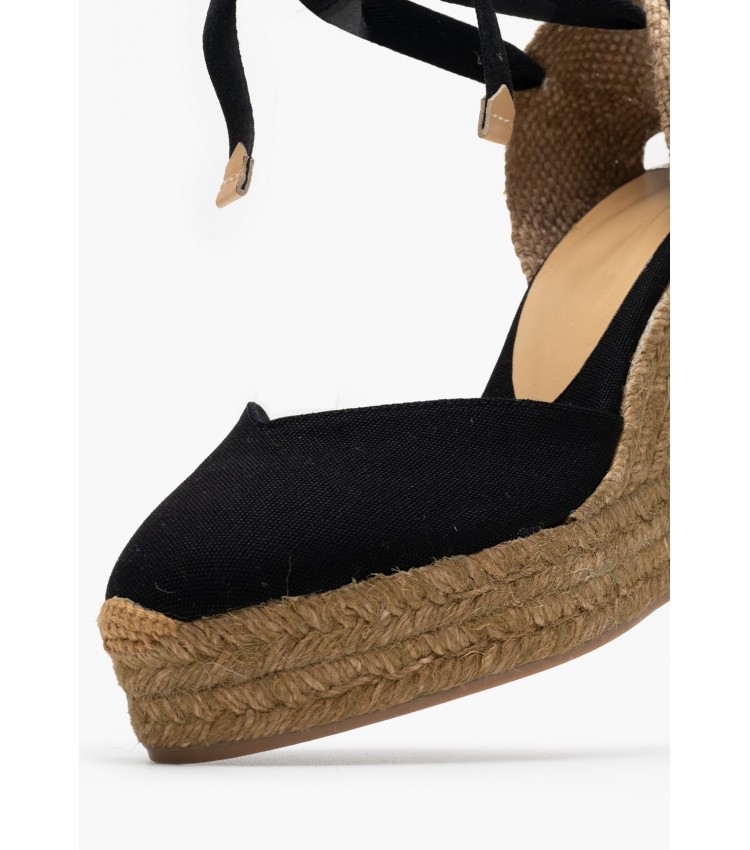 Women Espadrilles Chiara.Ed Black Fabric Castaner