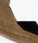 Women Espadrilles Chiara.Ed Black Fabric Castaner