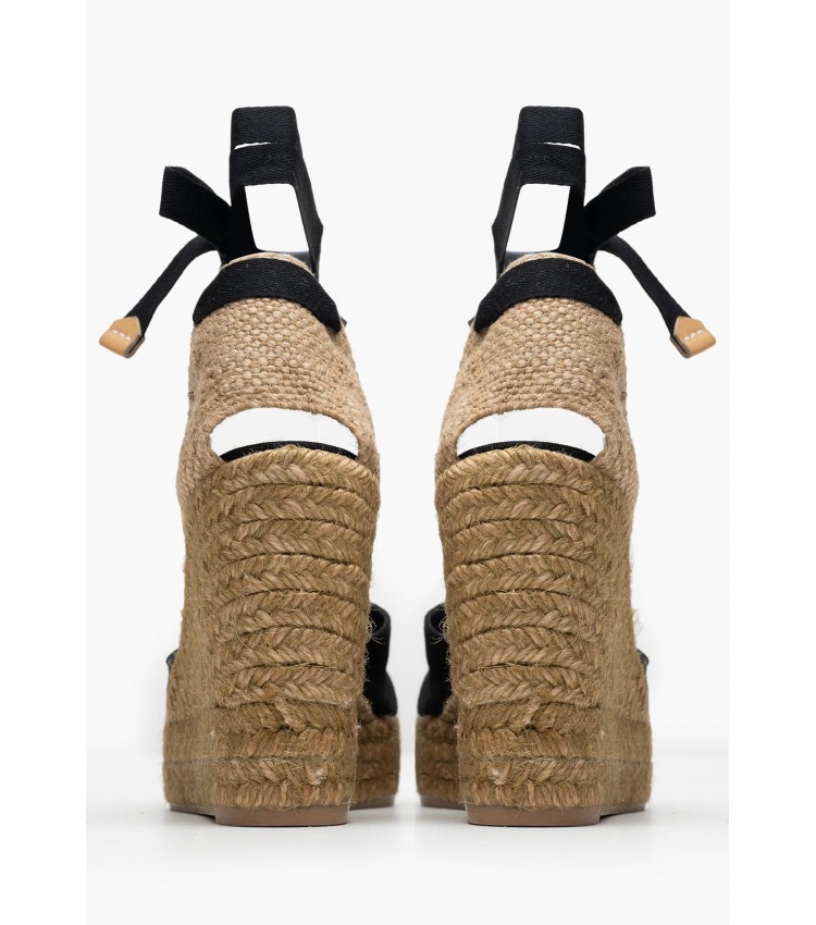 Women Espadrilles Chiara.Ed Black Fabric Castaner