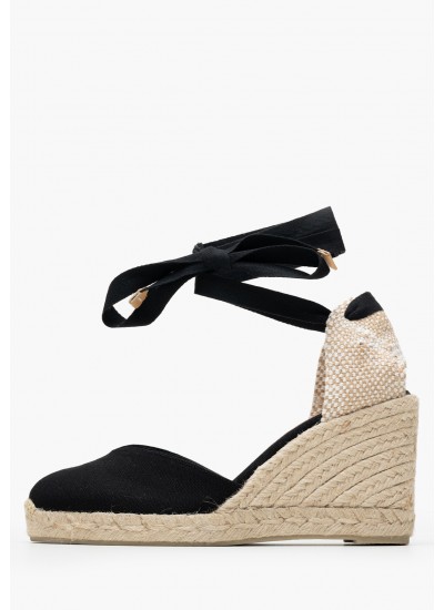 Women Espadrilles Chiara.Ng Black Fabric Castaner