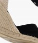 Women Espadrilles Chiara.Ng Black Fabric Castaner