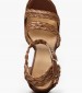 Women Sandals Fresa Brown Mat Castaner