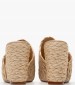 Women Platforms High Jenna Beige Mat Castaner