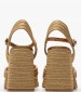 Women Sandals Valle Gold Mat Castaner